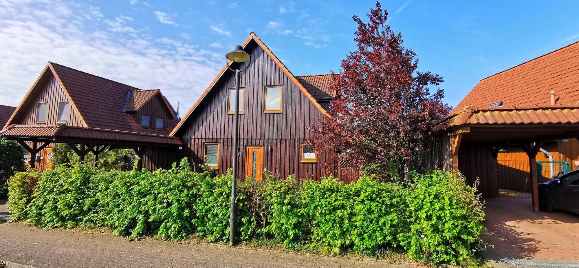 Ferienhaus Heidegeist Soltau Esterno foto