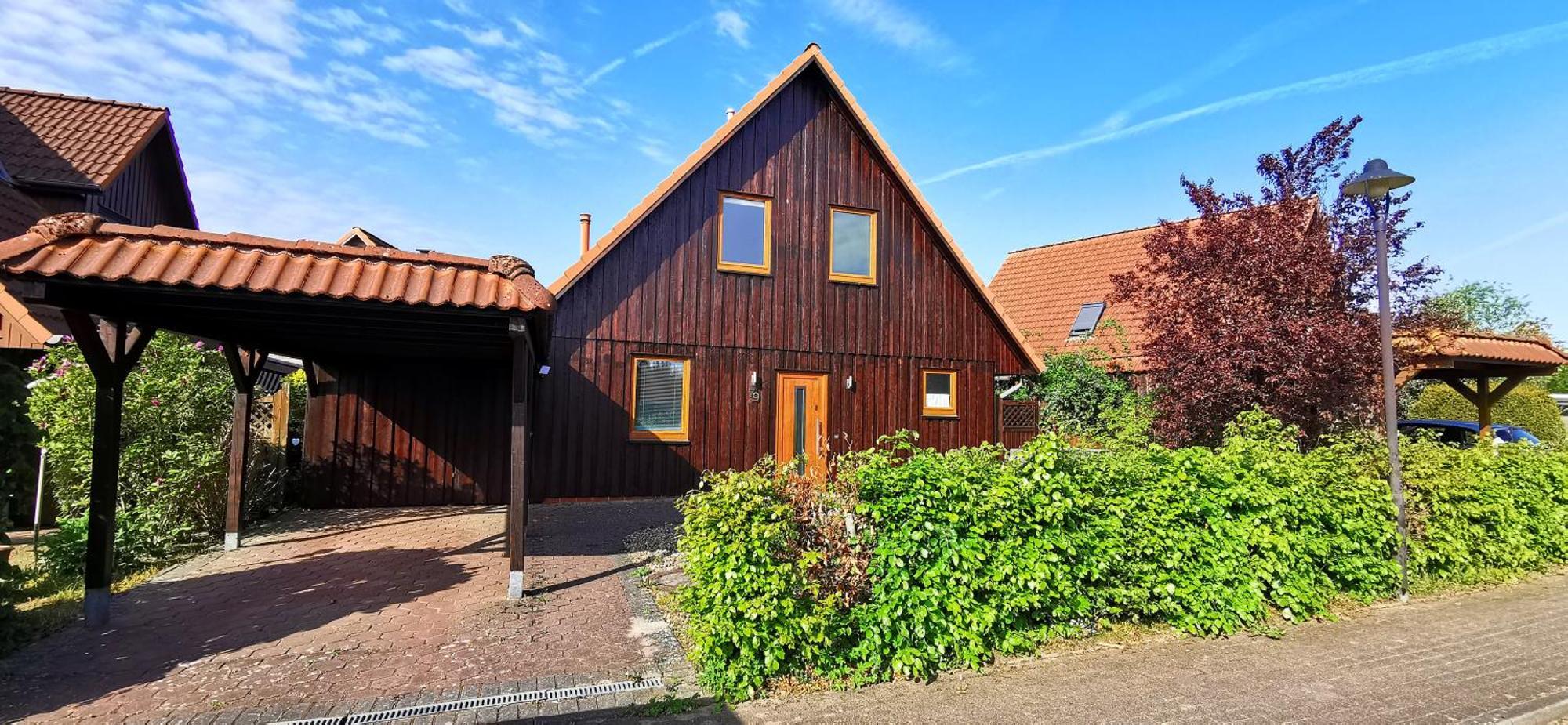 Ferienhaus Heidegeist Soltau Esterno foto